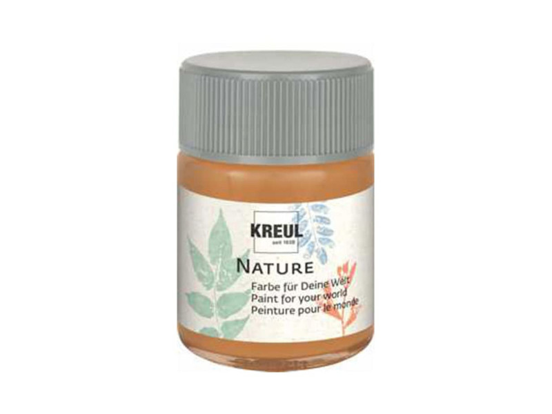 KREUL Peinture créative Nature, 50 ml, terre d'argile