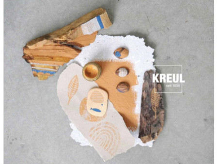 KREUL Peinture créative Nature, 50 ml, terre d'argile
