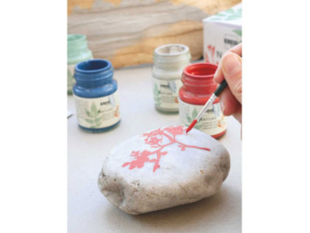 KREUL Peinture créative Nature, set de 4 x 50 ml