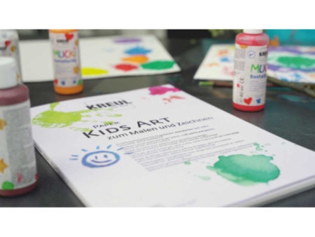 KREUL Papier d'artiste pour enfants 'Paper Kids Art', A3