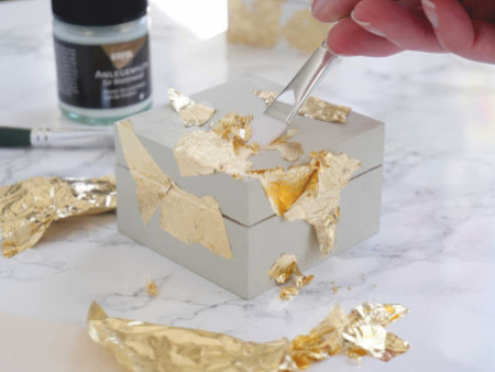 KREUL Pinceau pour dorure avec feuille métal, set de 2