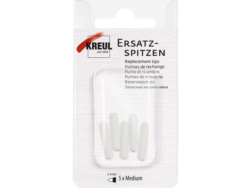 KREUL Pointes de rechange pour TRITON Acrylic Marker, médium