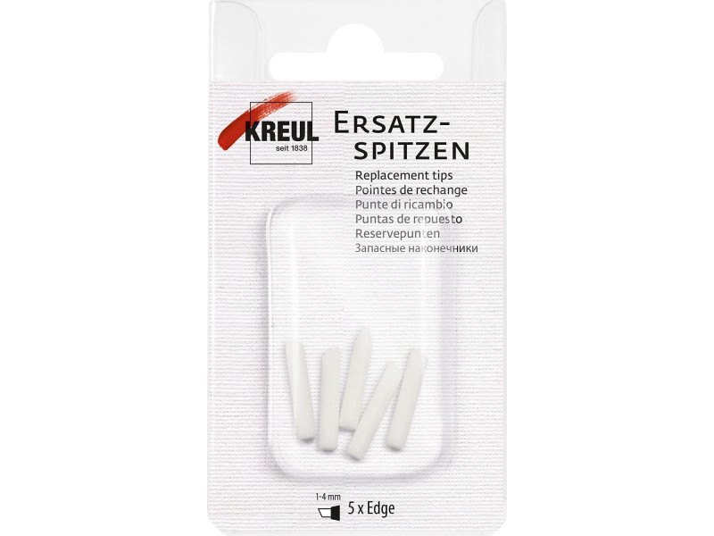 KREUL Pointes de rechange pour TRITON Acrylic Marker, edge