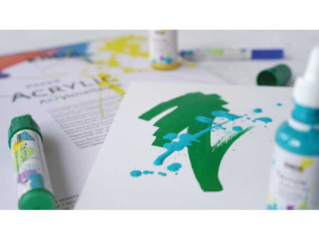KREUL Bloc pour artiste 'Paper Acrylic', 10 feuilles, A4