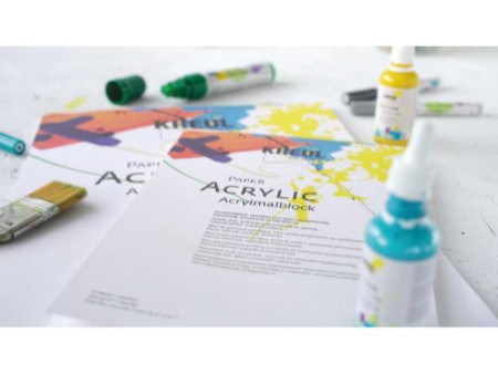 KREUL Bloc pour artiste 'Paper Acrylic', 10 feuilles, A3