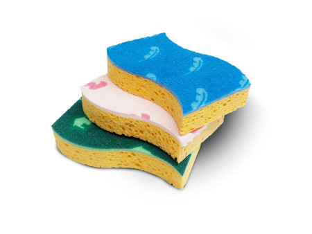 Spontex Set d'éponges Sweet Home, pack de 3