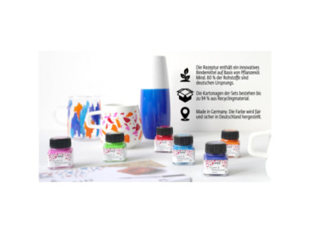 KREUL Peinture pour porcelaine 'Glass & Porcelain'