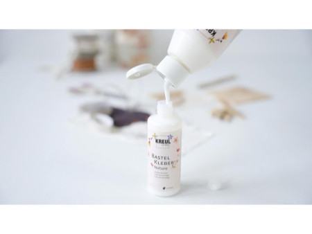 KREUL Colle de bricolage Nature, en tube plastique, 250 ml