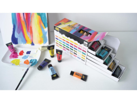 KREUL Peinture acrylique SOLO Goya Acrylic, 20 ml, set de 48