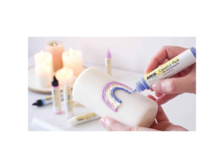 KREUL Candle Pen 'Hello Baby', set de 6