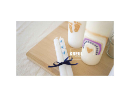 KREUL Candle Pen 'Hello Baby', set de 6