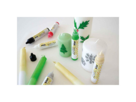 KREUL Candle Pen 'Winter Love', set de 6
