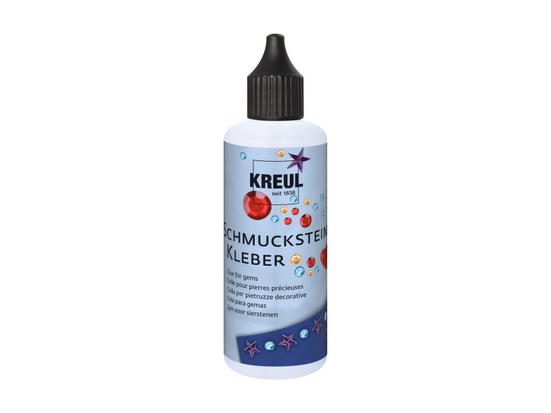 KREUL Colle pour pierres décoratives, flacon de 80 ml