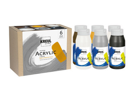 KREUL Peinture acrylique Triton Acrylic Liquid, Base&Neutral