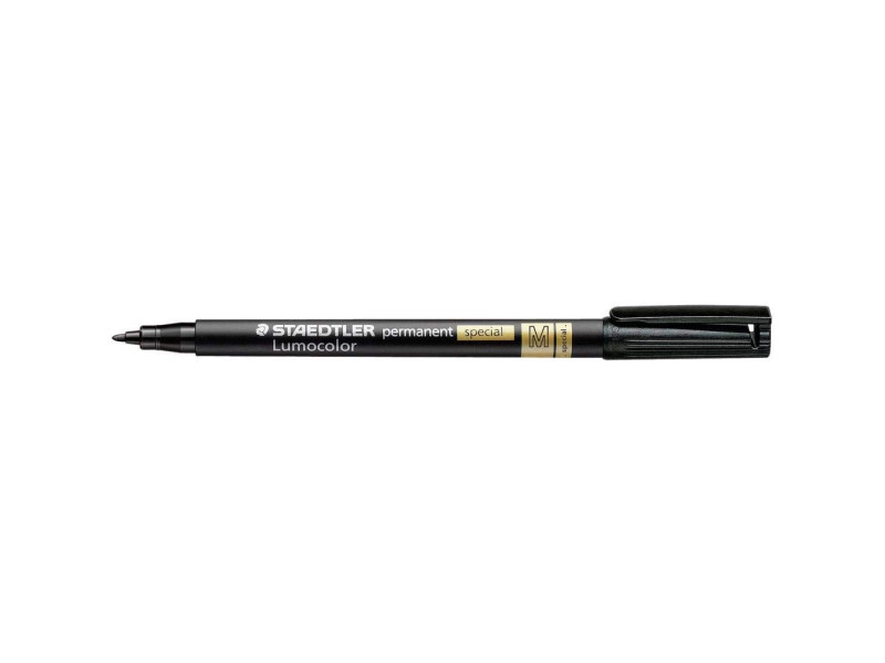 STAEDTLER Marqueur permanent 319M Lumocolor spécial, noir