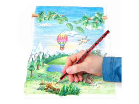 STAEDTLER Crayon de couleur Noris Colour, étui carton de 12