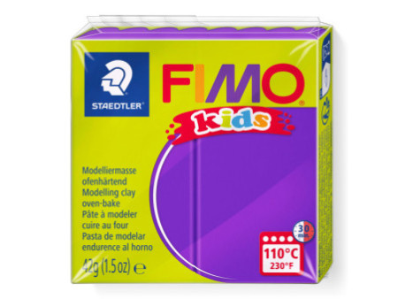 FIMO kids Pâte à modeler, à cuire au four, 42 g, violet