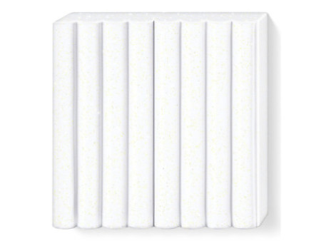 FIMO kids Pâte à modeler, à cuire, blanc paillette, 42 g
