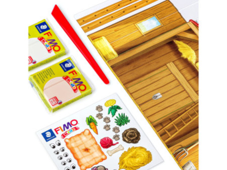 FIMO kids Kit de modelage Form & Play 'Farm', niveau 1