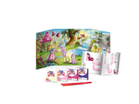 FIMO kids Kit de modelage Form & Play 'Unicorn', niveau 2