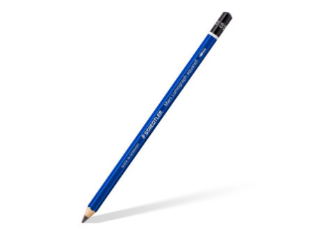 STAEDTLER Mars Crayon Lumograph aquarell, étui en métal de 6
