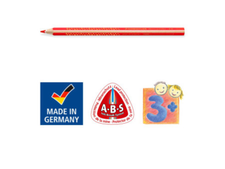 STAEDTLER Crayon de couleur Noris jumbo, étui 10+2