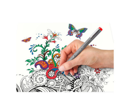 STAEDTLER Feutre à pigment, étui de 6,