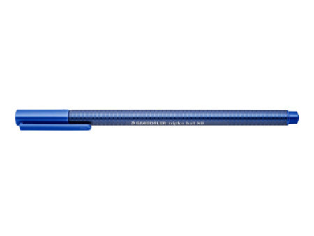 STAEDTLER Stylo à bille triplus ball 437 XB, bleu