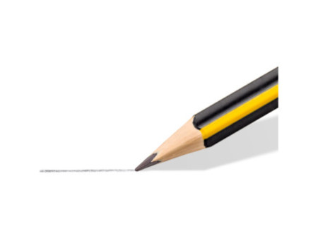 STAEDTLER Crayon Noris, degré de dureté: HB, pot de 48