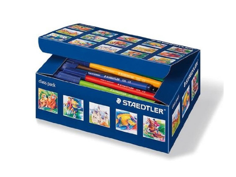 STAEDTLER Feutre de coloriage Noris, boîte de 100
