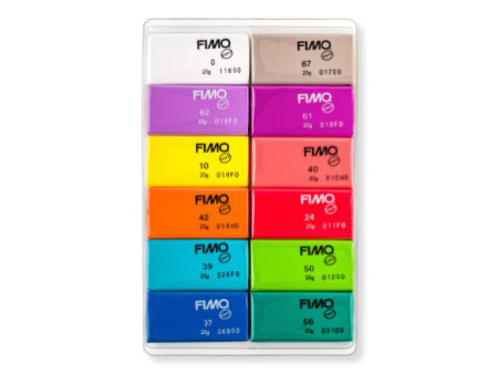 FIMO SOFT Kit de pâte à modeler 'Brilliant', set de 12