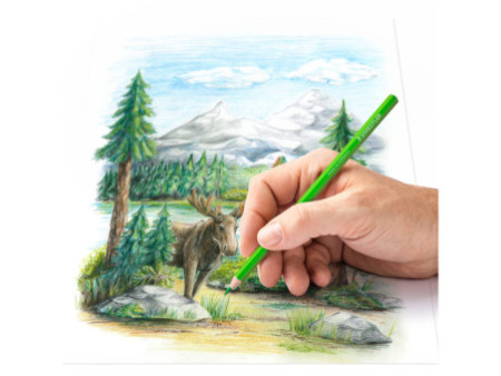 STAEDTLER Crayon couleur Design Journey, étui carton de 24
