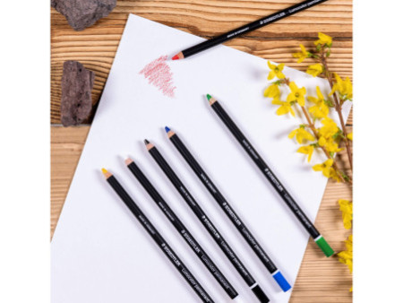 STAEDTLER Crayon marqueur sec Lumocolor permanent glasochrom