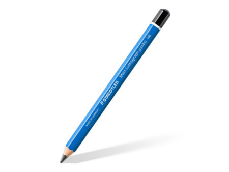 STAEDTLER Crayon graphite Mars Lumograph jumbo, blister de 5