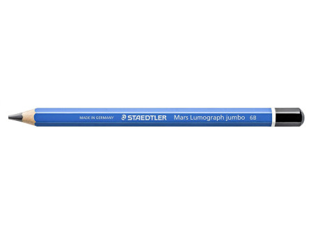 STAEDTLER Crayon graphite Mars Lumograph jumbo, dureté: 6B