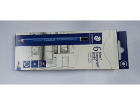 STAEDTLER Crayon graphite Mars Lumograph jumbo, dureté: 8B