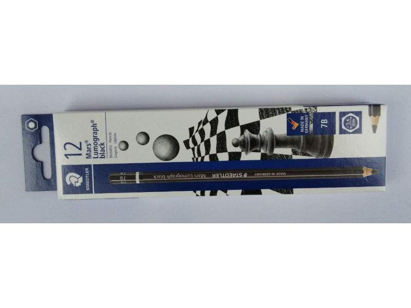 STAEDTLER Crayon Mars Lumograph black, degré de dureté: 7B