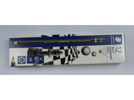 STAEDTLER Crayon Mars Lumograph black, degré de dureté: HB