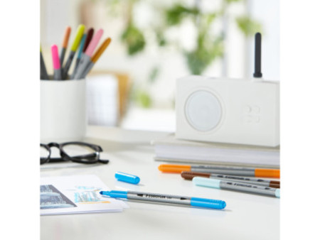 STAEDTLER Feutre double pointe Design Journey, étui de 120