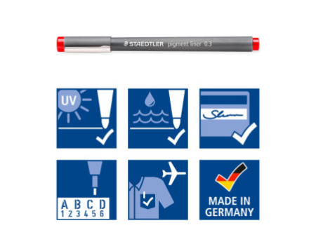 STAEDTLER Feutre à pigment Design Journey, blister de 12