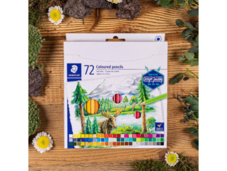 STAEDTLER Crayon couleur Design Journey, étui carton de 72