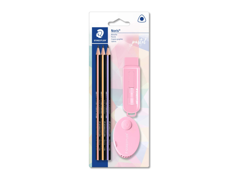 STAEDTLER Kit d'écriture Noris pastel, 5 pièces, blister