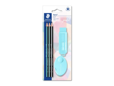 STAEDTLER Kit d'écriture Noris pastel, 5 pièces, blister