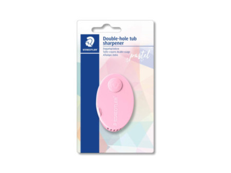 STAEDTLER Taille-crayon deux trous 512 PS2 pastel, assorti