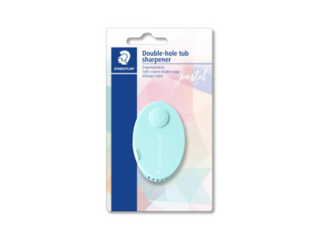 STAEDTLER Taille-crayon deux trous 512 PS2 pastel, assorti