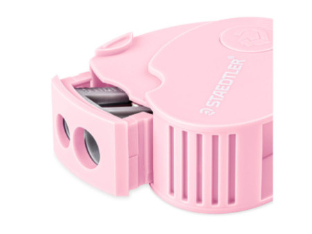 STAEDTLER Taille-crayon deux trous 512 PS2 pastel, assorti