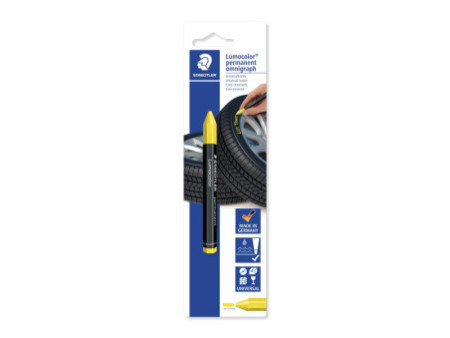 STAEDTLER Lumocolor Marqueur permanent pour pneu, jaune