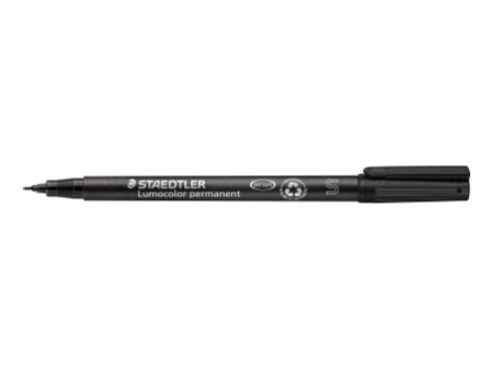 STAEDTLER Marqueur permanent pour photo Lumocolor, noir
