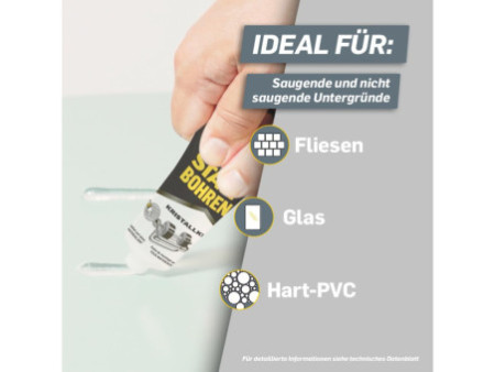 Pattex Colle forte 'Coller au lieu de percer' TRANSPARENT