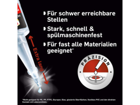 Pattex Colle instantanée Präzision, tube de 5 g